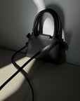 Elegant Mini Leather Handbag – Detachable Strap, Handmade by RR at brixbailey.com