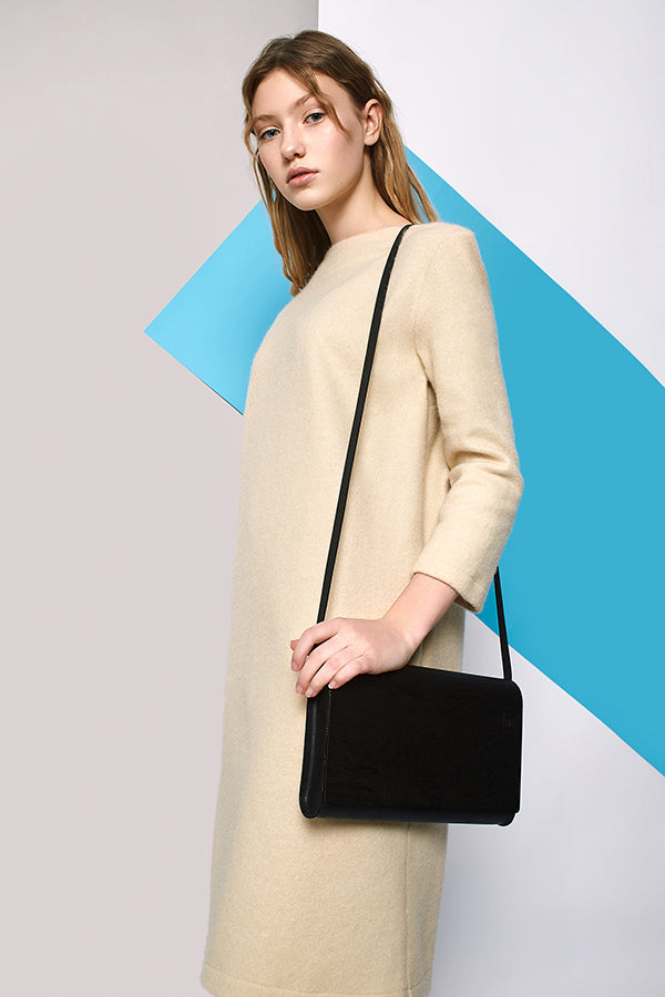 Handcrafted Leather &amp; Birch Wood Clutch – Unique Design by RR at brixbailey.com