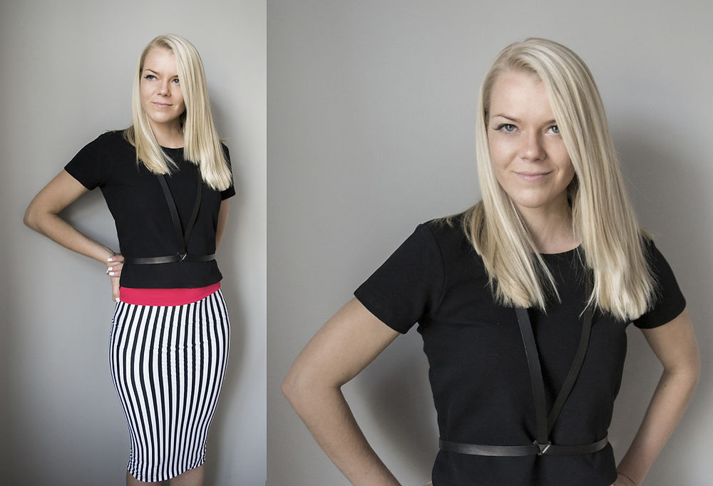 Adjustable Leather Harness – Custom, Handmade &amp; Durable by RR at brixbailey.com