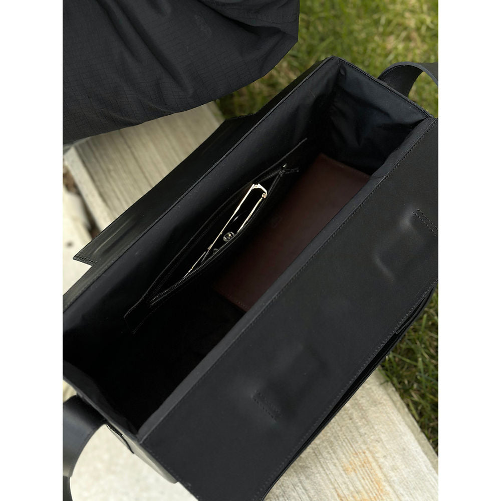 Elegant Leather Box Bag – Sleek, Timeless &amp; Versatile by RR at brixbailey.com