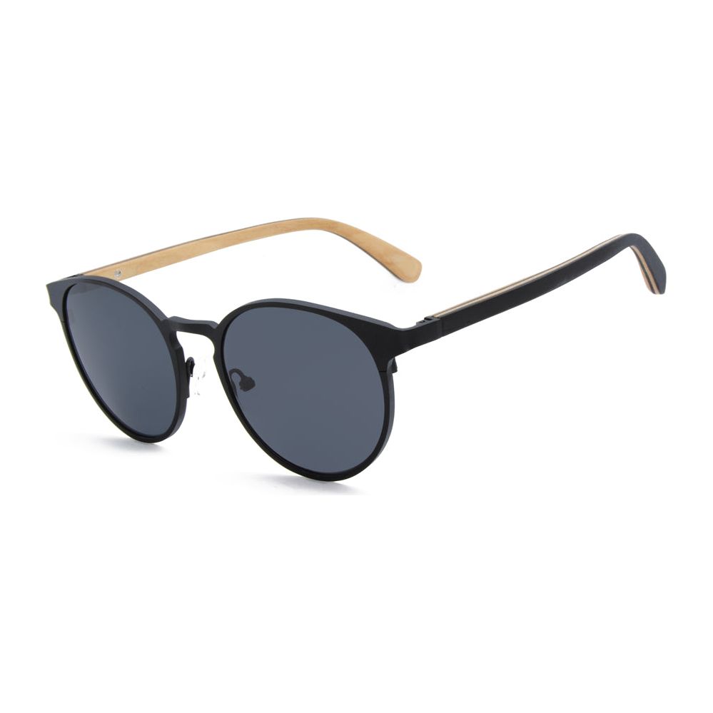 Perfect Storm - Titanium &amp; Wood Sunglasses