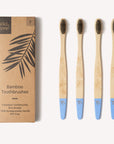 Adult Bamboo Toothbrush - 4 Pack - Firm Bristles