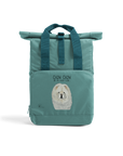 Cream Chow Chow Chic: Aloof Floof Roll-Top Backpack