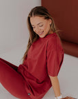 Oversized Cotton T Shirt for Women