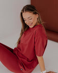 Soft & Stretchy Oversized DANNA T-Shirt – Comfort & Style by Breden at brixbailey.com