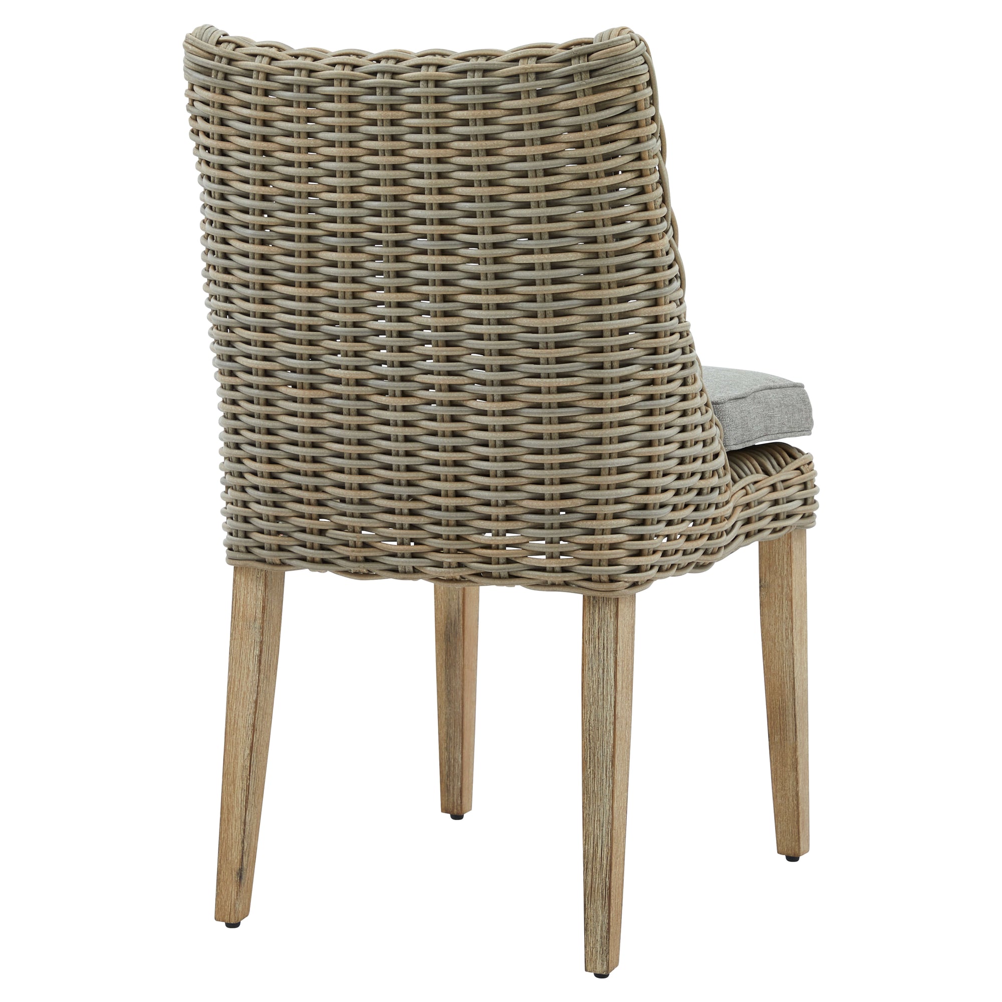 Round Outdoor Dining Chair Coastal Beige
