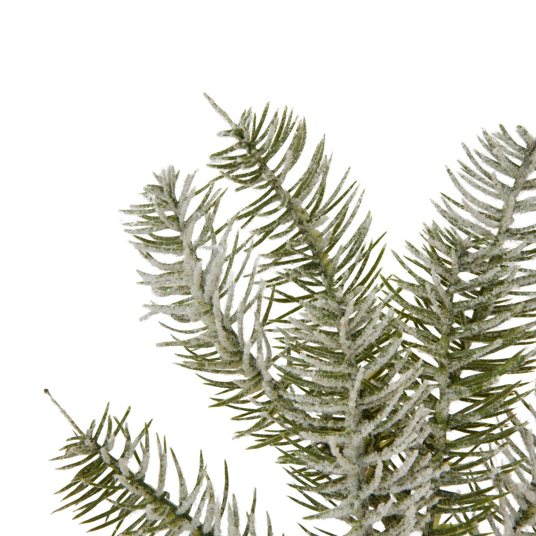 Fragrant Single Snow Pine Spray | Fresh Winter Scent