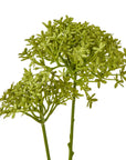 Lush Green Faux Hydrangea Stem for Home Decor