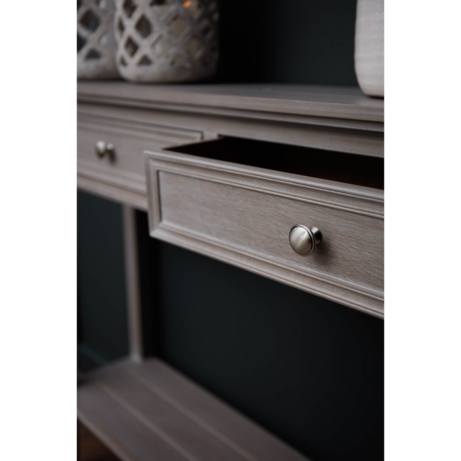 Serene 4-Drawer Console Table | Elegant Storage Solution