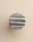 Giana Grey Marble Round Drawer Knobs