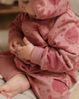 Eared Jumpsuit for Babies and Kids - Pink Lemons