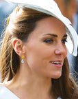 Classic Athena Kate Drop Earrings Aqua Pariba Onyx