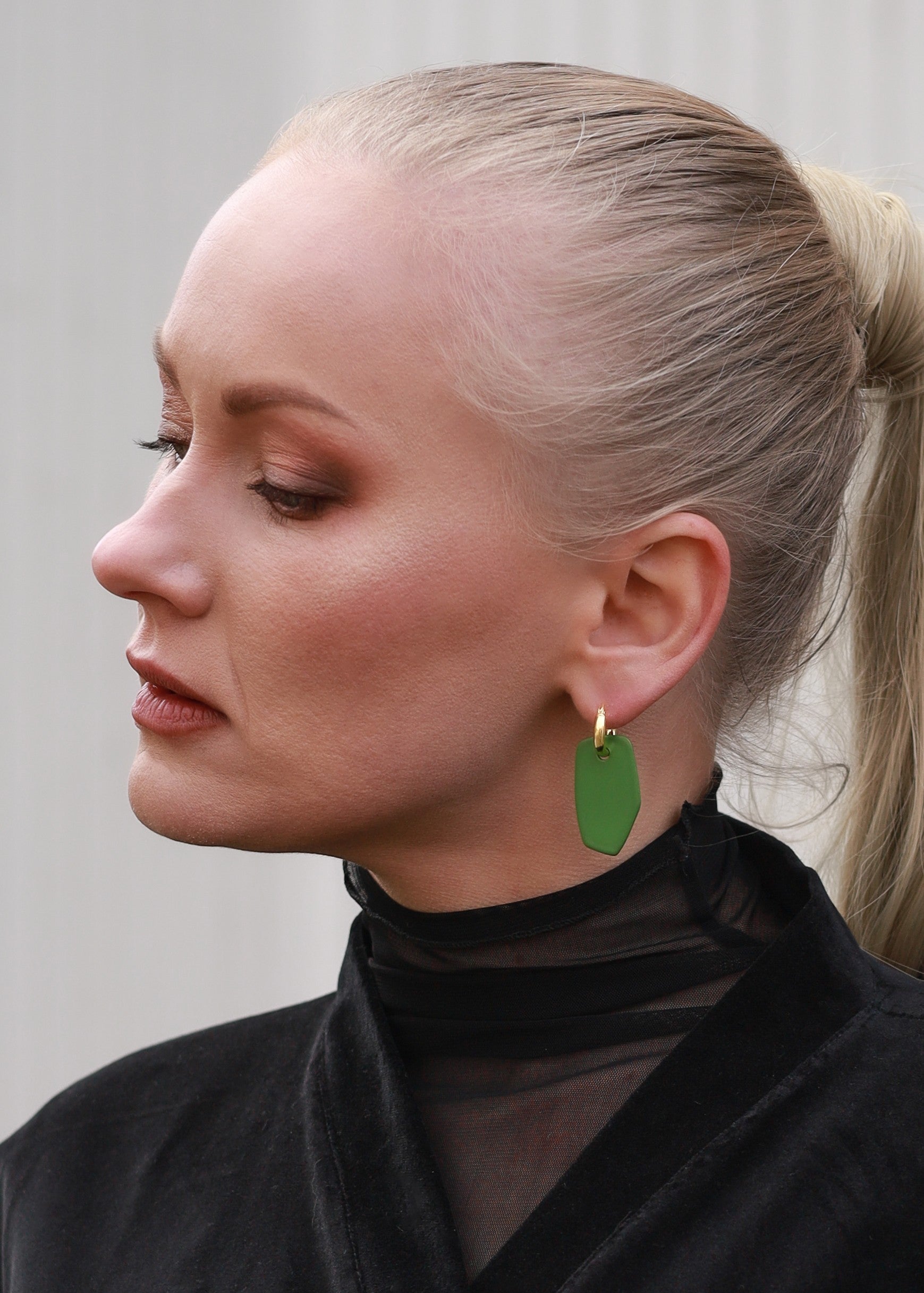 Mix and Match Colourful Plate Earrings