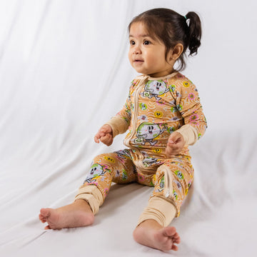 Lil' Earthling Bamboo Zip Onesie - Buttery Soft & Stretchy for Baby Comfort by NIXX BABY at brixbailey.com