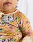 Lil' Earthling Bamboo Zip Onesie - Soft, Stretchy & Eco-Friendly Baby Sleeper by NIXX BABY at brixbailey.com