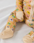 Lil' Earthling Bamboo Zip Onesie - Buttery Soft, Stretchy & Eco-Friendly Baby Sleeper by NIXX BABY at brixbailey.com