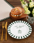 Eat Dessert First Bone China Plate