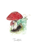 Toadstool Fine Art Print