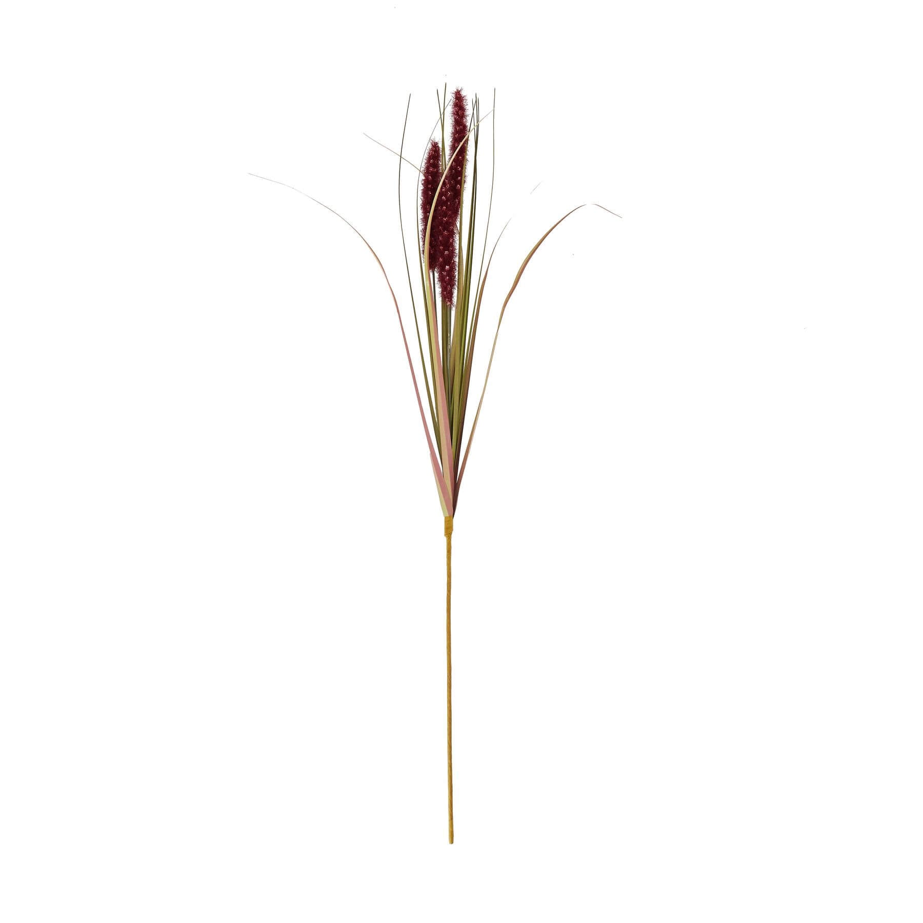 Ruby Triple Grass Stem for Home Display