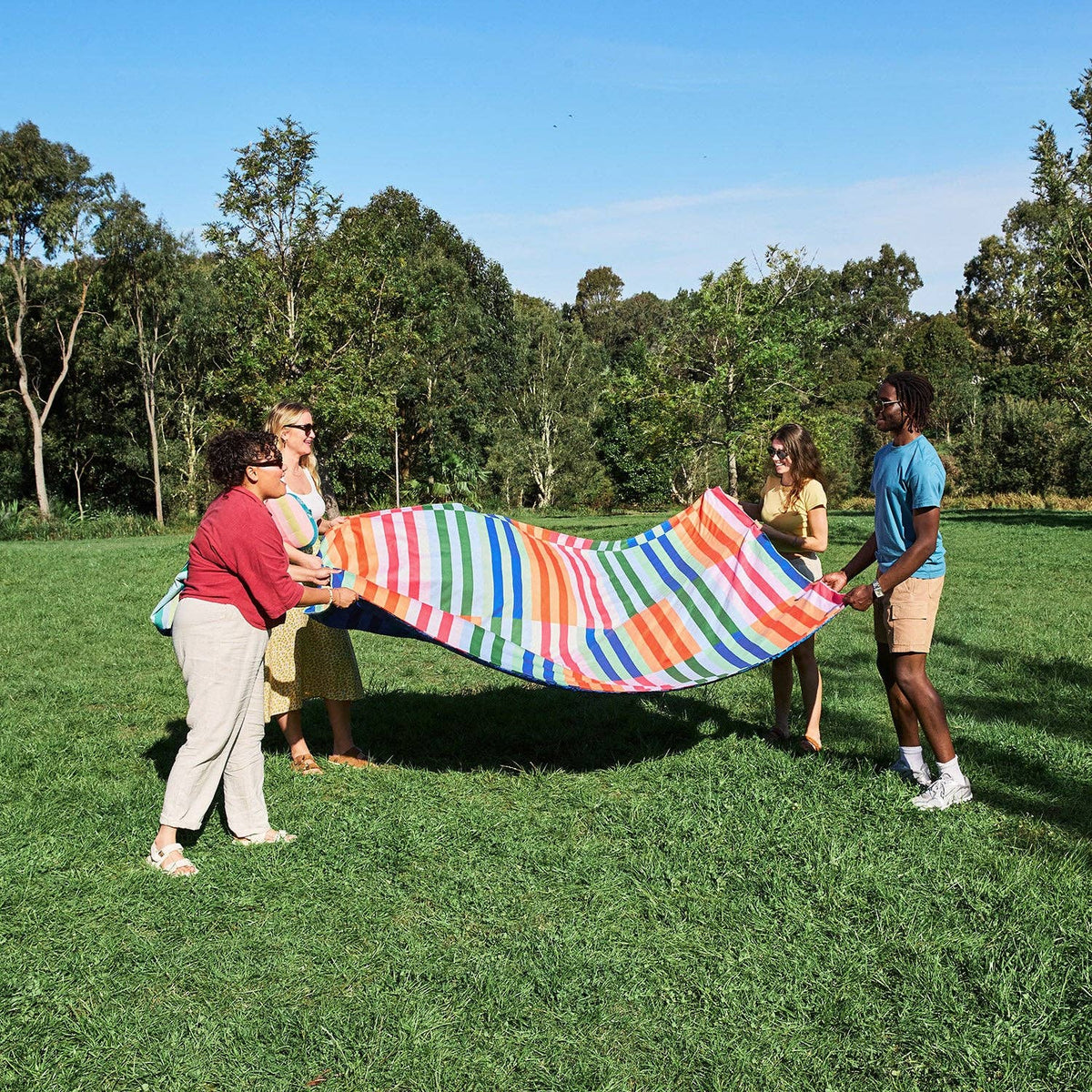 Dock &amp; Bay Picnic Blanket - Sugar Sorbet: Large (170x170cm)