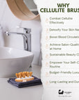Eco Bath London Cellulite Hand Brush Grand - Cellulite Treatment Brush