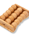 Eco Bath London Foot Roller - Wooden Foot Roller Massager for Pain Relief and Improved Circulation