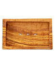 Eco Bath London Natural Wooden Soap Dish Collection - Olive Wood and Bamboo Variations, Eco-Friendly Soap Dish Holders for Bathroom