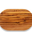 Eco Bath London Olive Wood Ridged Soap Dish