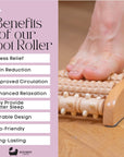 Eco Bath London Reflexology Foot Roller | Best to Use Under Work/Study Table