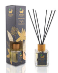 Eco Bath London Vanilla Cinnamon Reed Diffuser - Luxurious Herbal Scent of Cinnamon and Vanilla, Long Lasting Room Diffuser, 100ml (3.38 Fl.Oz)
