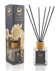 Eco Bath London White Musk Reed Diffuser - Fresh and Sweet Fruits Scented Room Diffuser with Lemon, Mandarin, Green Pear, and Bergamot, 100ml (3.38 Fl.Oz)