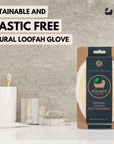 Eco Bath London Natural Loofah Bath Scrubber