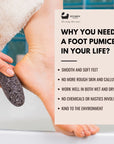 Eco Bath Natural Pumice Volcanic Stone (Smooth with Rope)