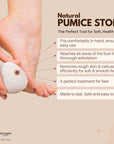 Eco Bath Natural Pumice Volcanic Stone (Smooth with Rope)