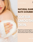 Eco Bath Natural Ramie Bath Scrubber