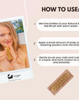 Eco Bath Natural Sisal Nail Brush Collection - Available in Beech Wood, Walnut Wood and Olive Wood