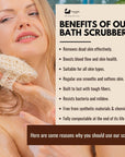 Eco Bath Natural Sisal Hemp Bath Scrubber