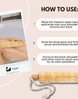 Eco Bath London Natural Sisal Body Strap - Premium Exfoliating Back Scrubber