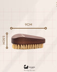 Eco Bath Natural Sisal Walnut Wood Nail Brush - Luxurious Design