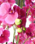Giant Pink Orchid Plant Artificial 189 flowers REAL TOUCH Botanik-2