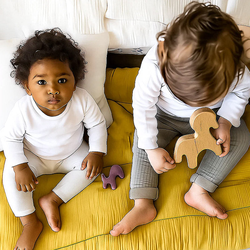 edredon lit bebe 65x120 coton bio blanc honey france papate