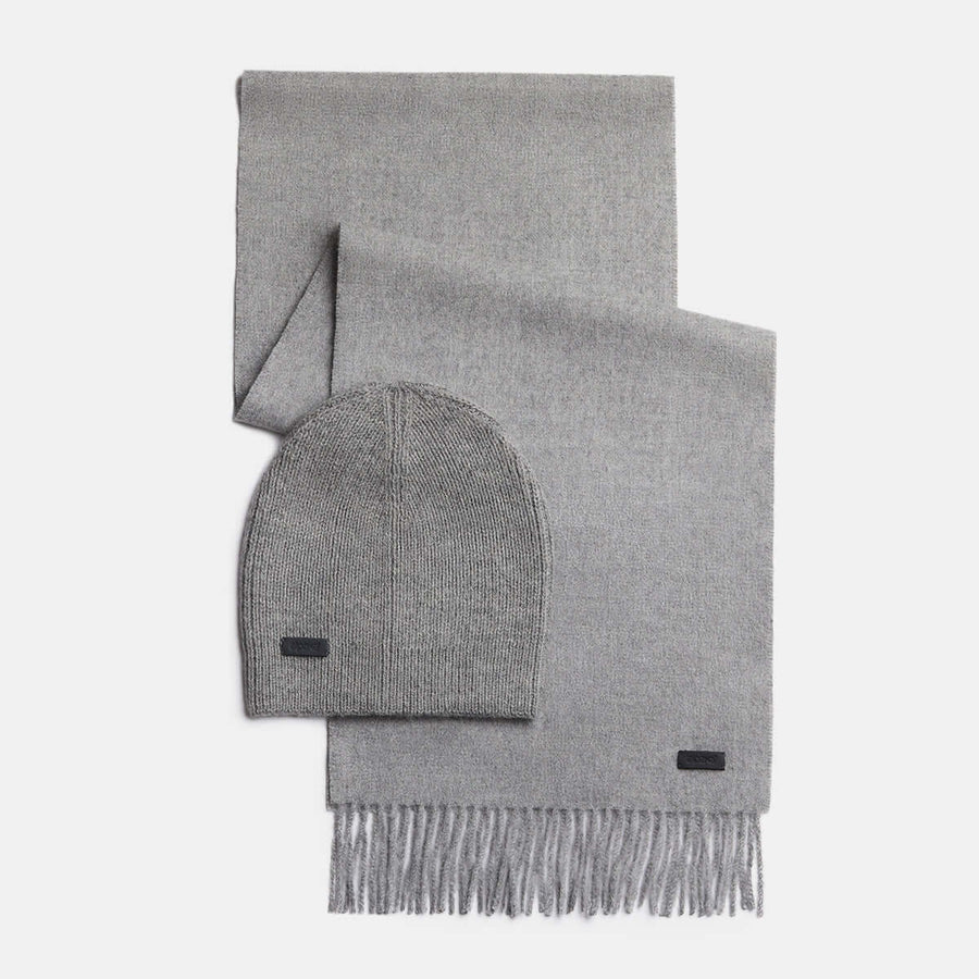 Natural Baby Alpaca Wool Fisherman's Rib Beanie - Unisex Adult