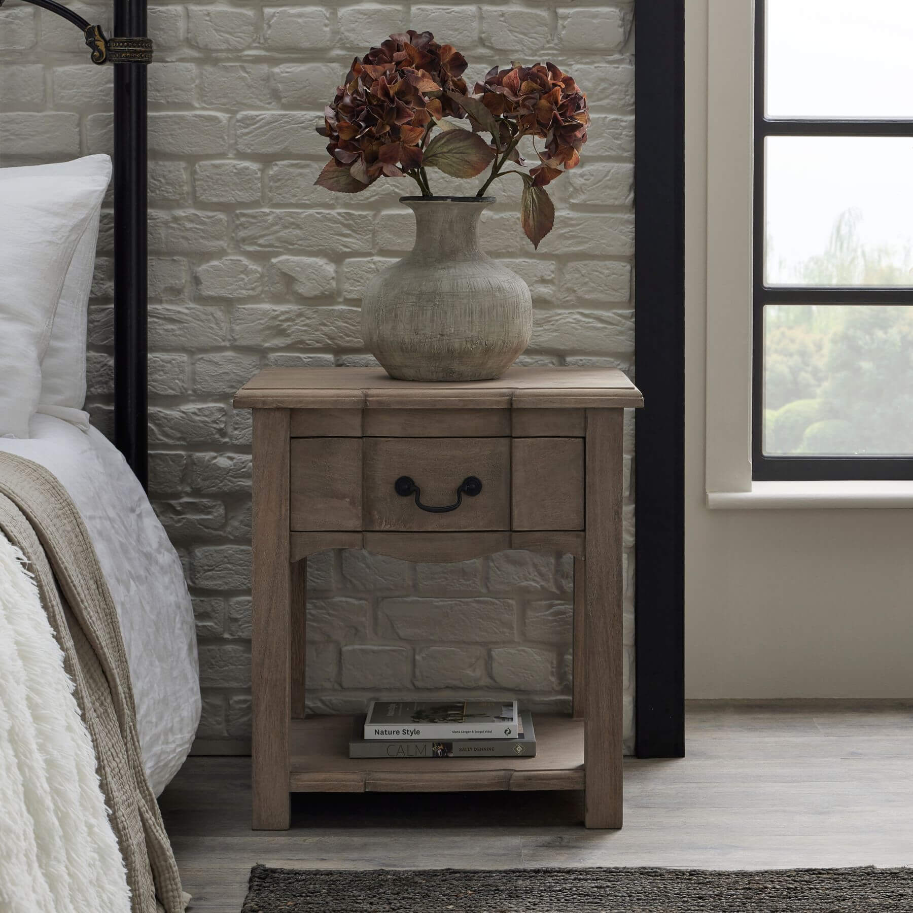 Elegant Bloomville Stone Vase | Modern Home Decor