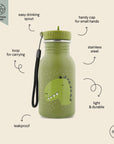 Stainless Steel Water Bottle 350 ml Mr Dino