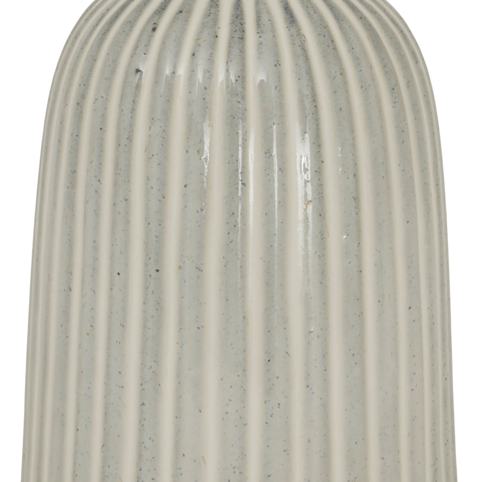 White Ceramic Medium Bell Vase