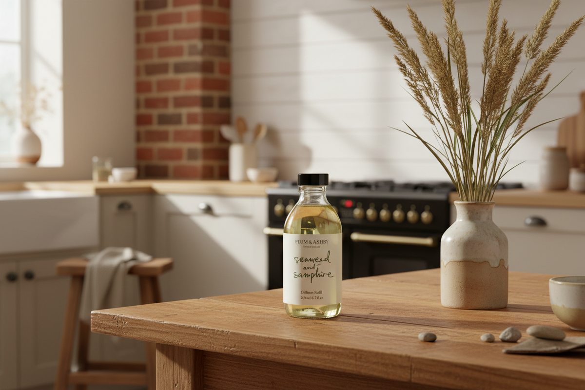 Seaweed &amp; Samphire Diffuser Refill + Free Reeds