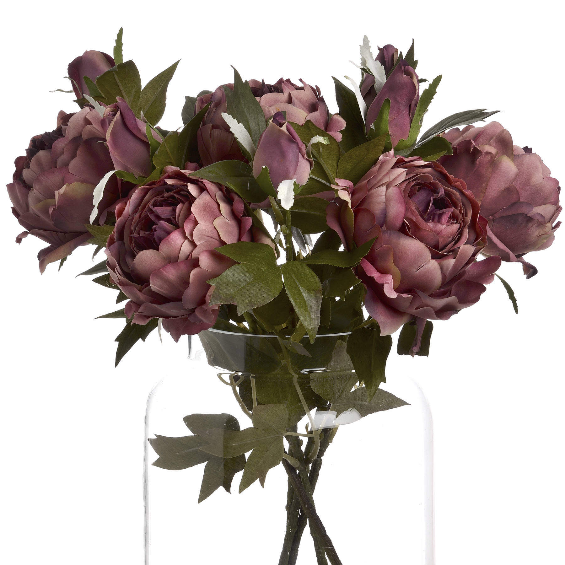 Elegant Dusty Pink Peony Spray Rose | Romantic Blooms