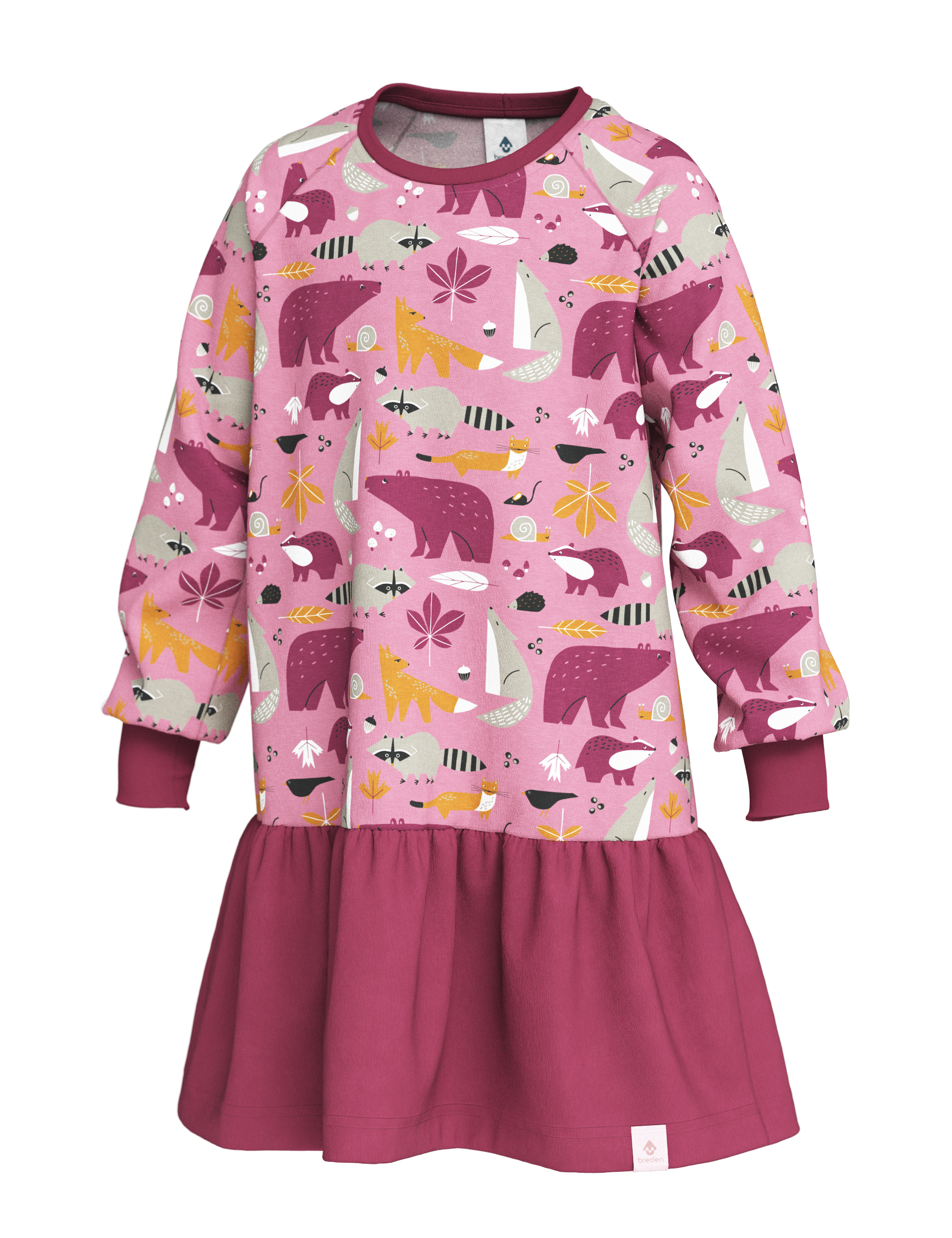 Girls&#39; Elora Cotton Blend Dress - European Craftsmanship