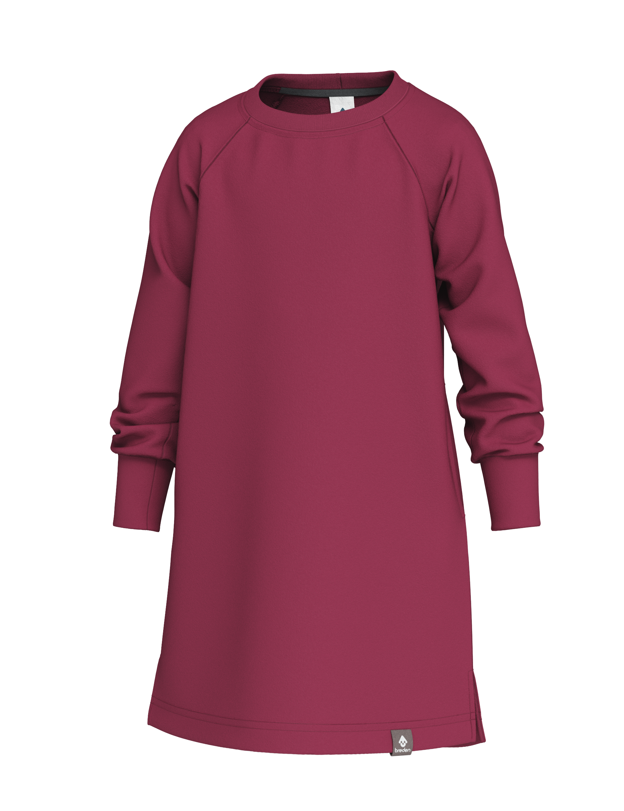 Girls Long Sleeve Sweatshirt Dress