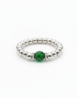 Emerald Crystal Ring